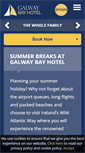 Mobile Screenshot of galwaybayhotel.net